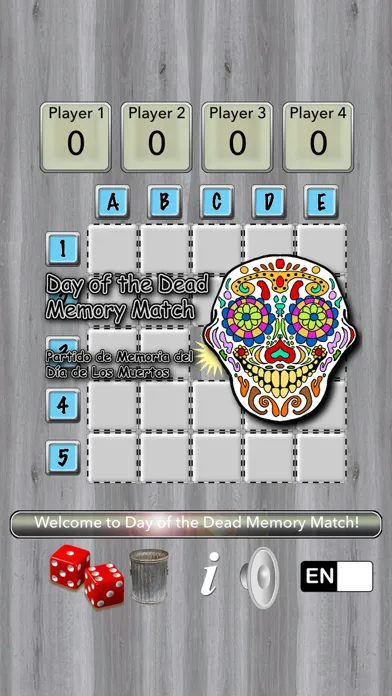 Capturas de pantalla de Day of the Dead Memory Match