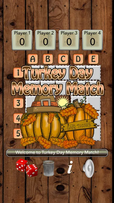 Turkey Day Memory Match Ekran Görüntüleri