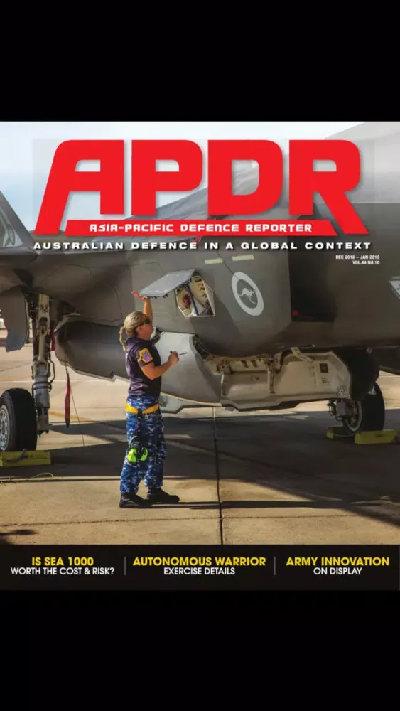 ภาพหน้าจอของ Asia Pacific Defence Reporter