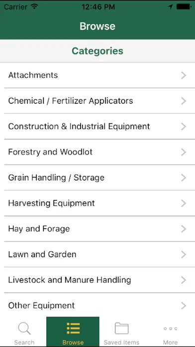 Capturas de pantalla de Farms.com Used Farm Equipment