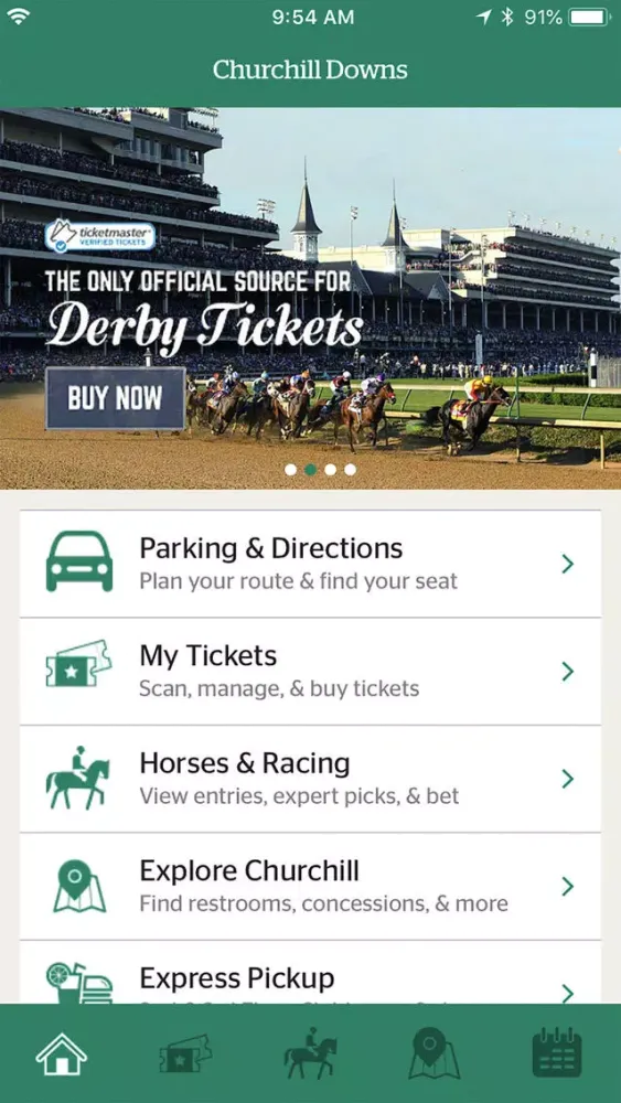 Churchill Downs Racetrack应用截图