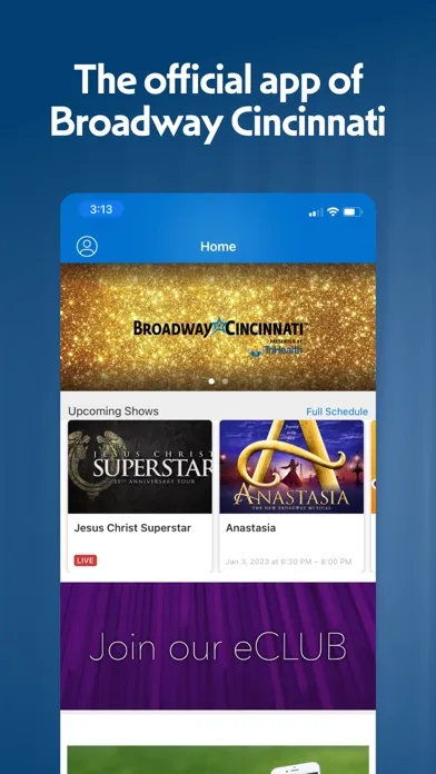Capturas de tela do Broadway In Cincinnati