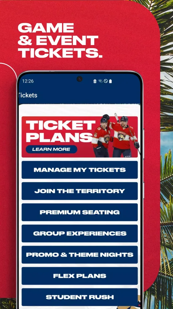 Captures d'écran de Florida Panthers