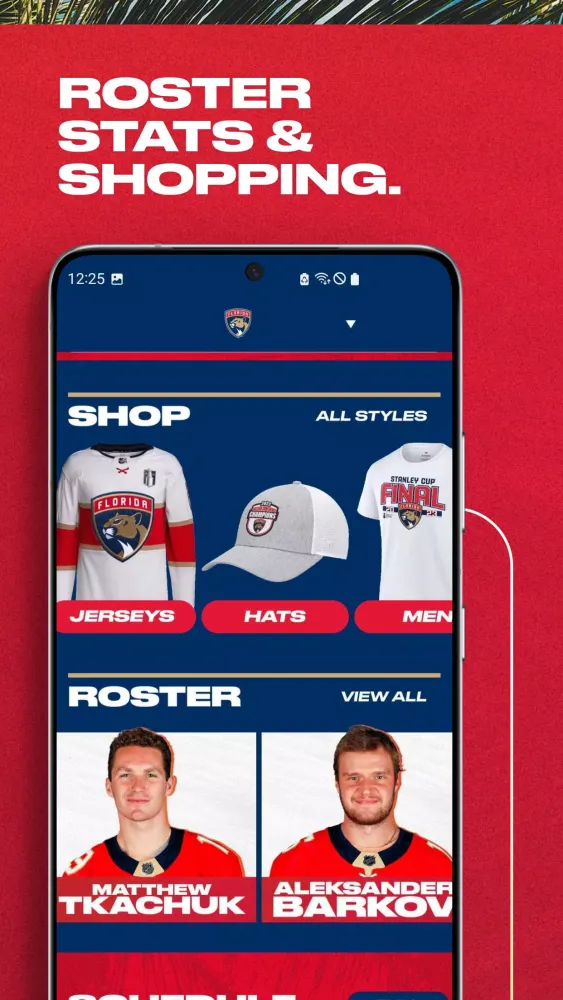 Captures d'écran de Florida Panthers