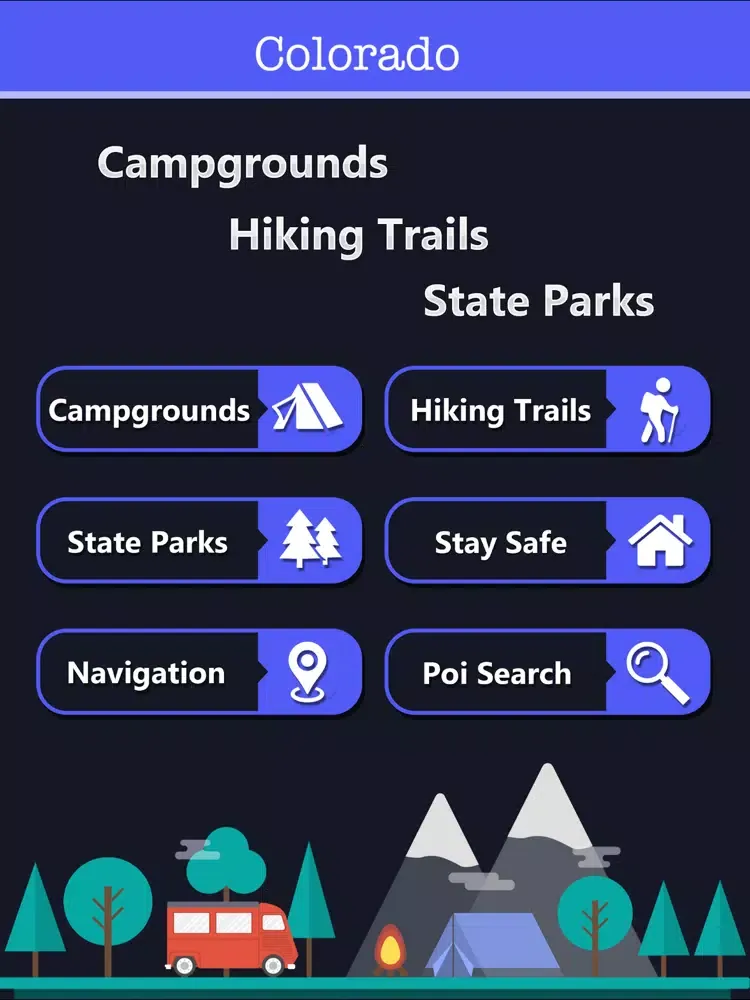 صور Campgrounds & Rv's In Colorado iPad 