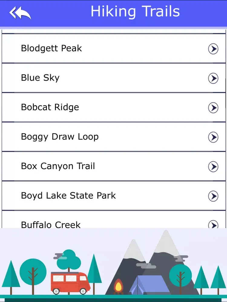 صور Campgrounds & Rv's In Colorado iPad 