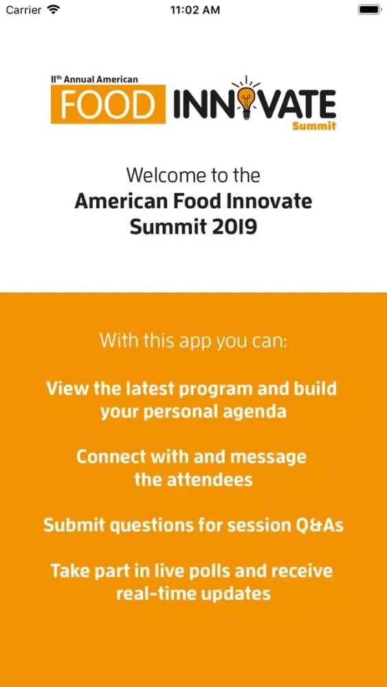 American Food Innovate Summit应用截图