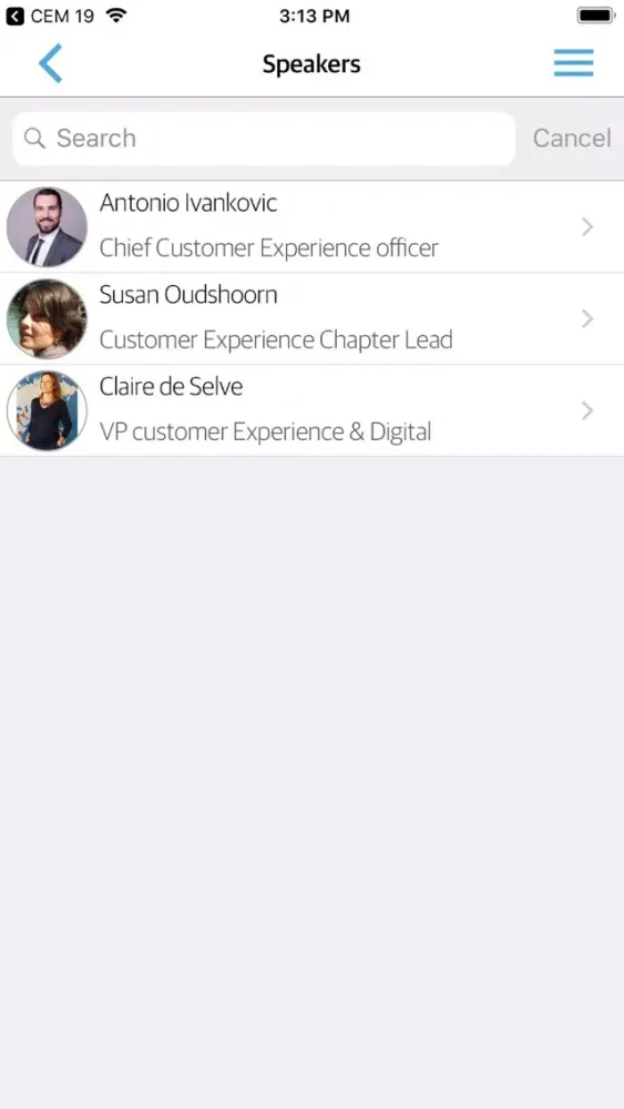 CEM in Telecoms Global 19 Screenshots