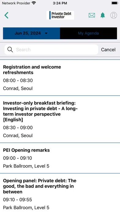 Captures d'écran de PDI Seoul Forum 2024