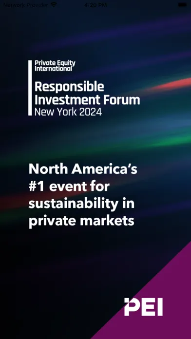 Ảnh chụp màn hình của Responsible Investment NY 2024