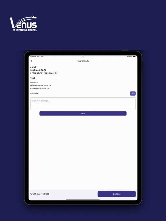 ภาพหน้าจอของ Venus Travel - Guides iPad 