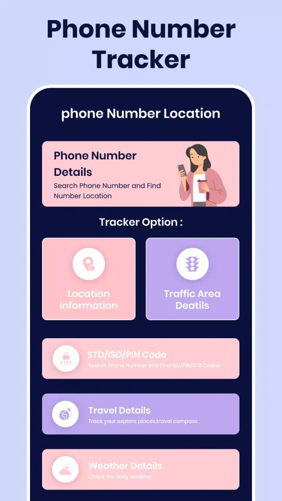 Phone Number Location Tracker স্ক্রিনশট