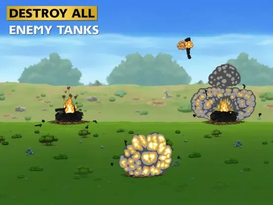 Blow Up Tanks - Artillery iPad 应用截图