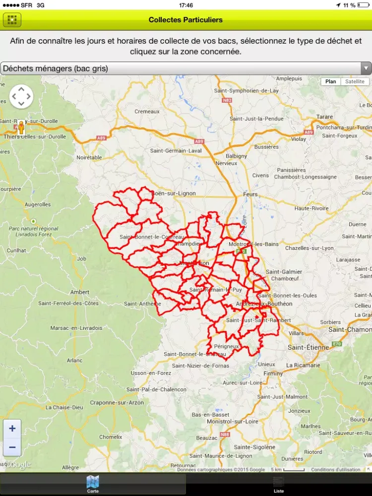 LoireForezTri iPad 應用截圖