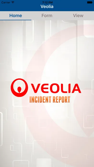 Zrzuty ekranu Veolia Incidents