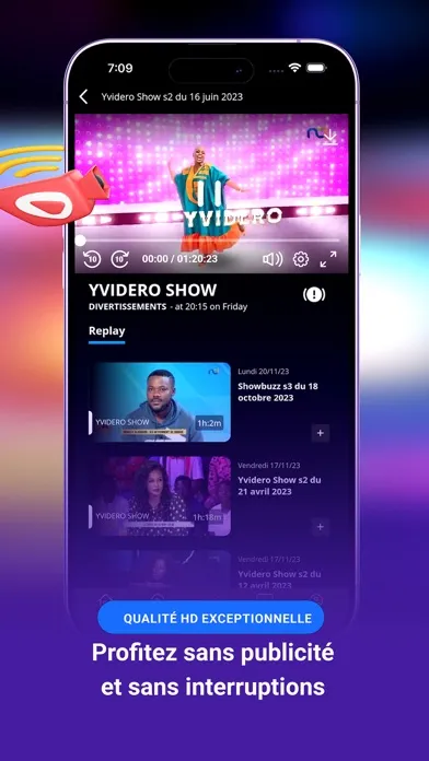 Tangkapan layar My NCI TV
