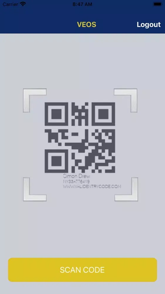 VEOS Scanner Screenshots