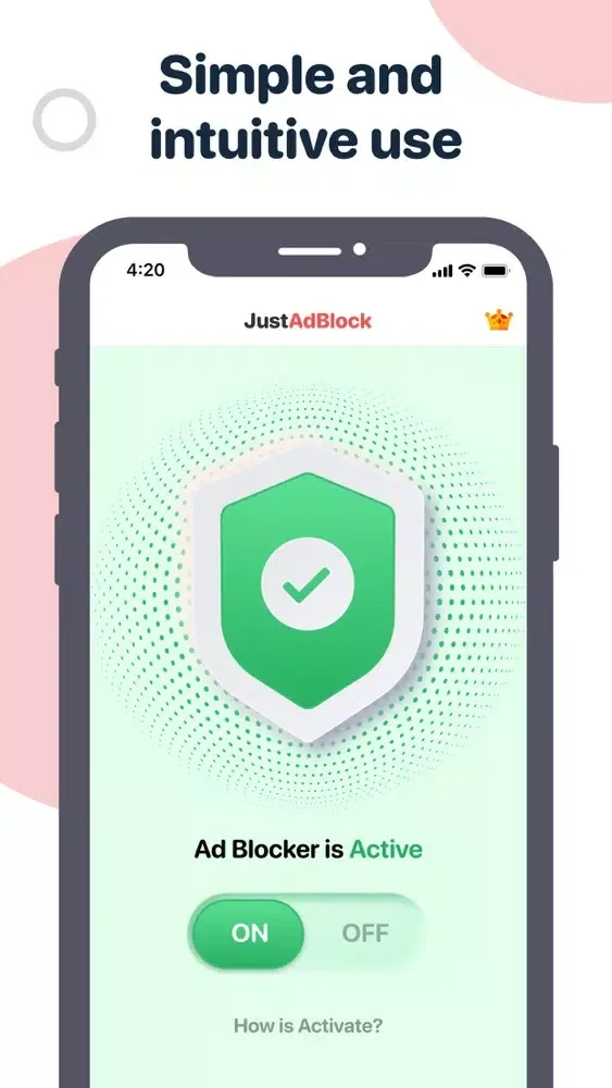 Screenshot di JustAdBlock