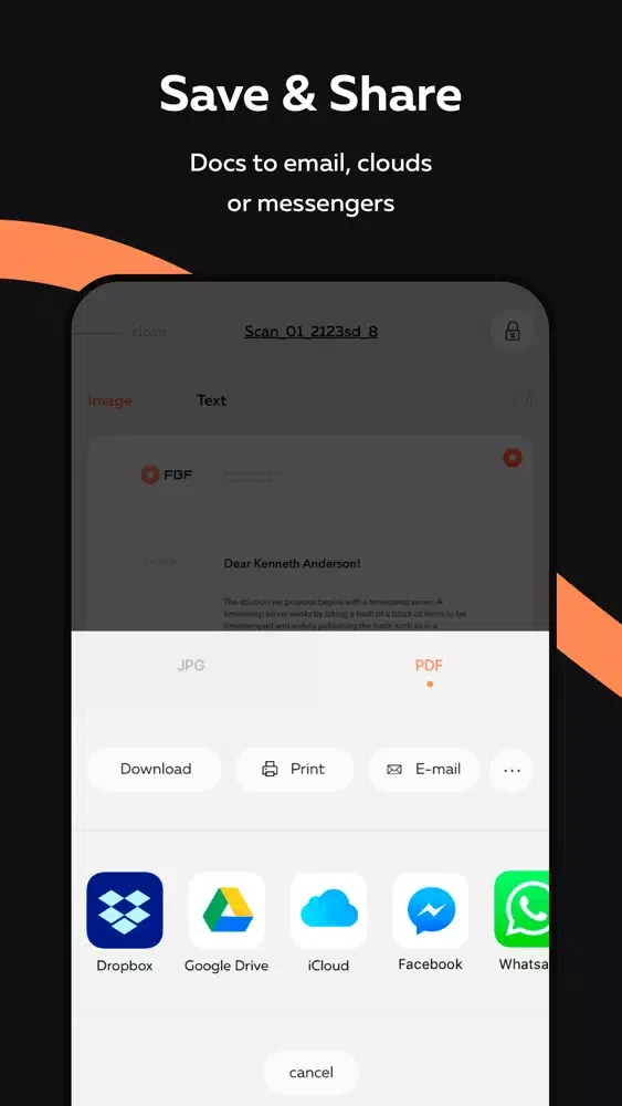 ScanFax: Doc Scanner & Fax Pro应用截图