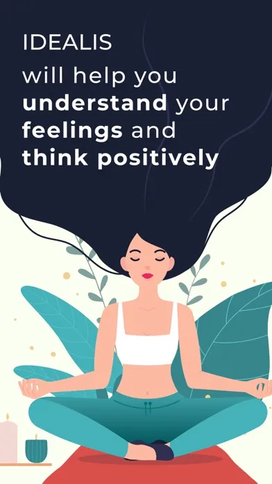 Capturas de pantalla de Idealis CBT Thought Mood Diary