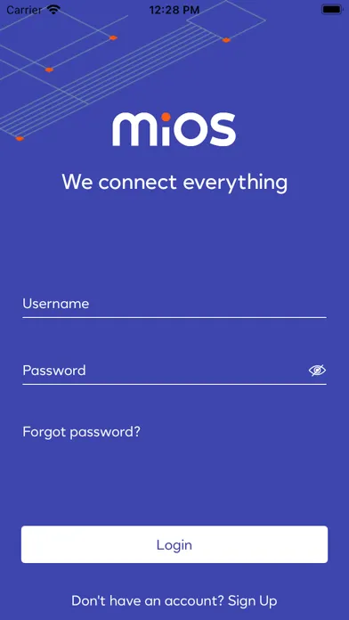 ภาพหน้าจอของ MiOS