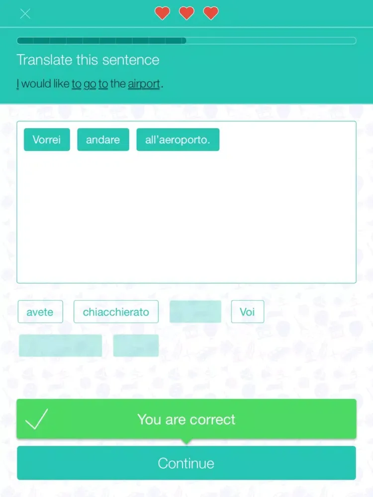 Скриншоты Italian for Travel: Speak & Read Essential Phrases and learn a Language with Lingopedia Pronunciation, Grammar exercises and Phrasebook for Holidays and Trips iPad 