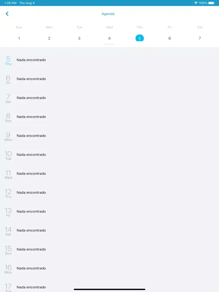 Tangkapan layar Vera Cruz Cuidado Integrado iPad 
