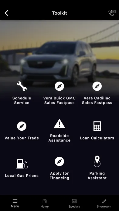Vera Motors MLink Screenshots