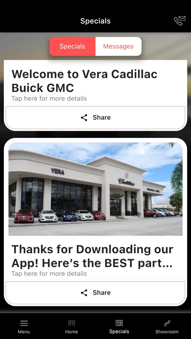 Vera Motors MLink Screenshots