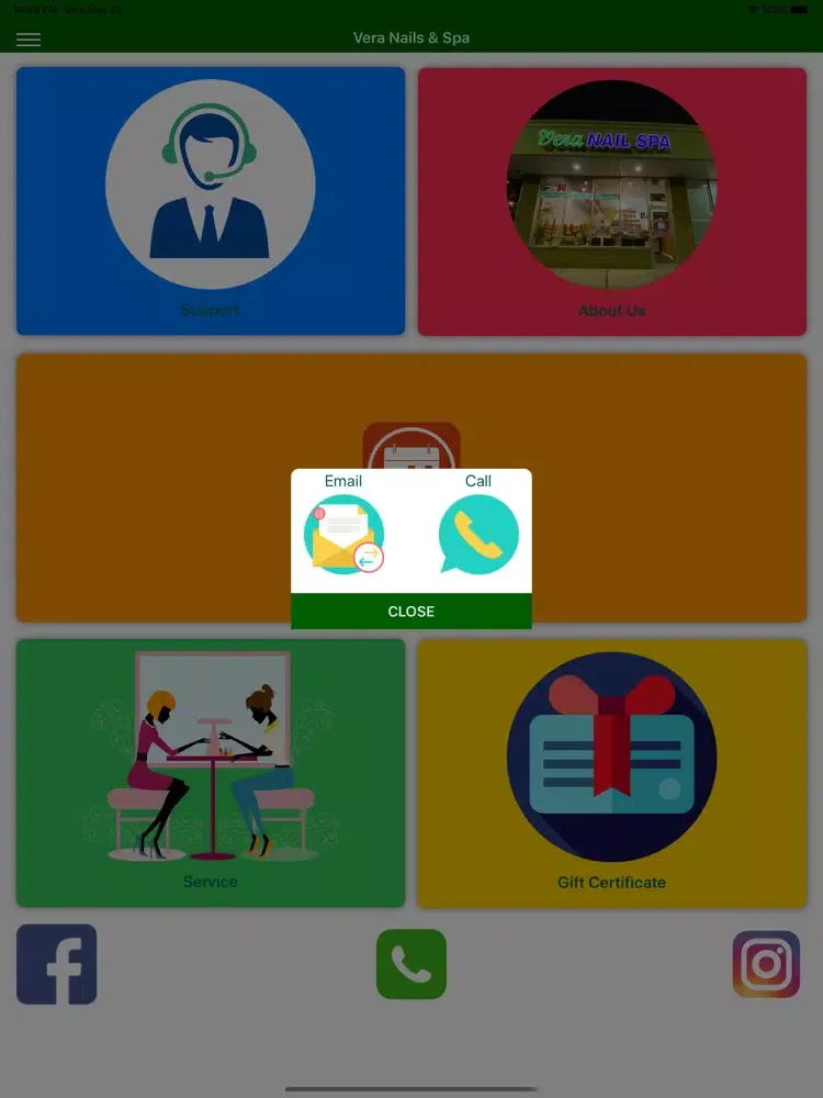 Vera Nails & Spa iPad स्क्रीनशॉट