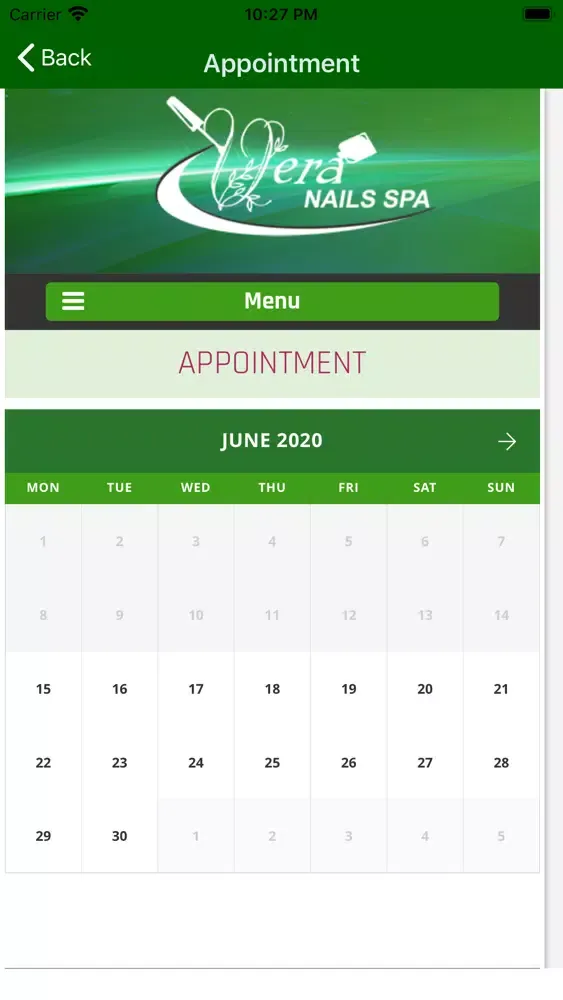 Vera Nails & Spa स्क्रीनशॉट