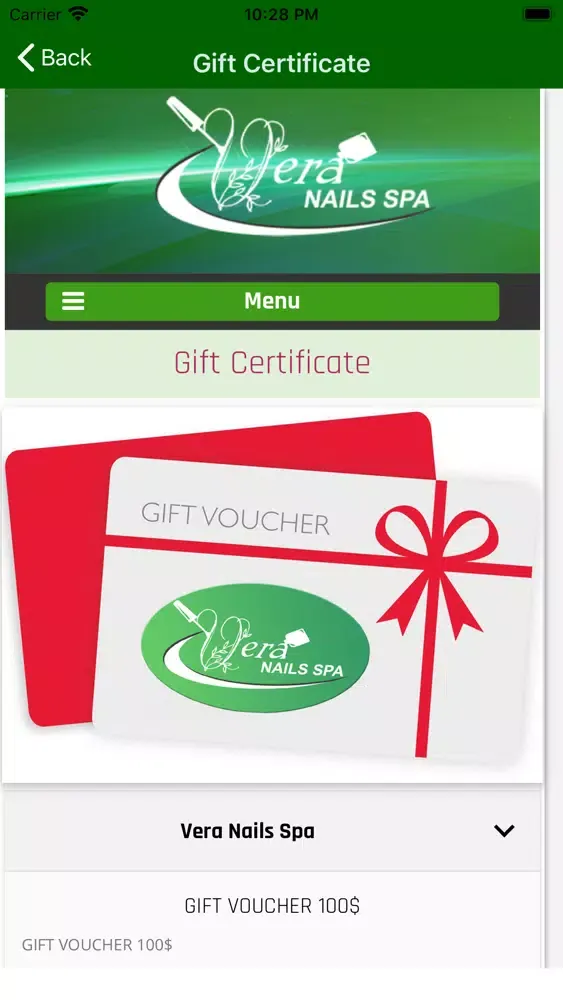 Vera Nails & Spa स्क्रीनशॉट