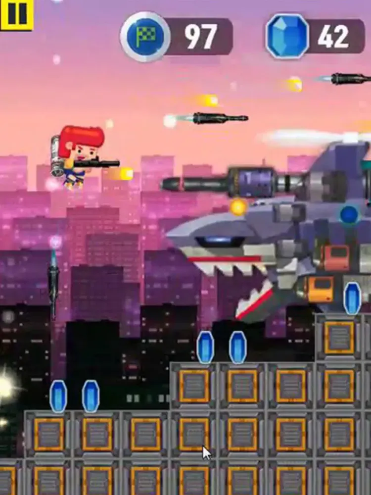 Jetpack drone rush iPad  स्क्रीनशॉट