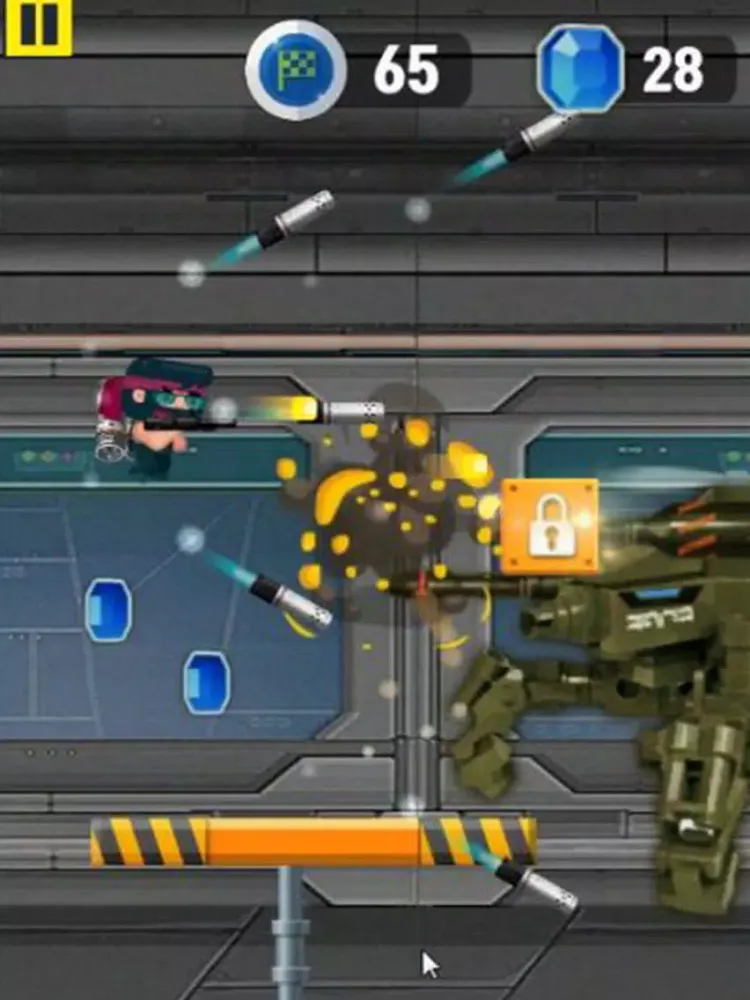 Jetpack drone rush iPad  स्क्रीनशॉट