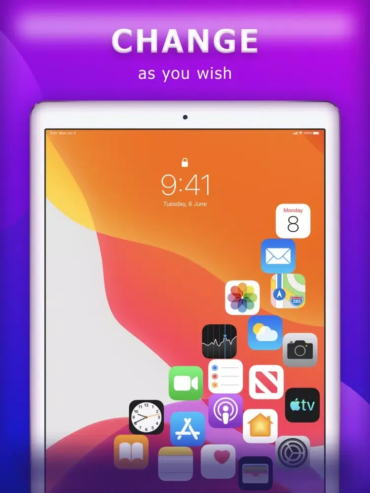 Live Icon Wallpapers HD Themes iPad  स्क्रीनशॉट