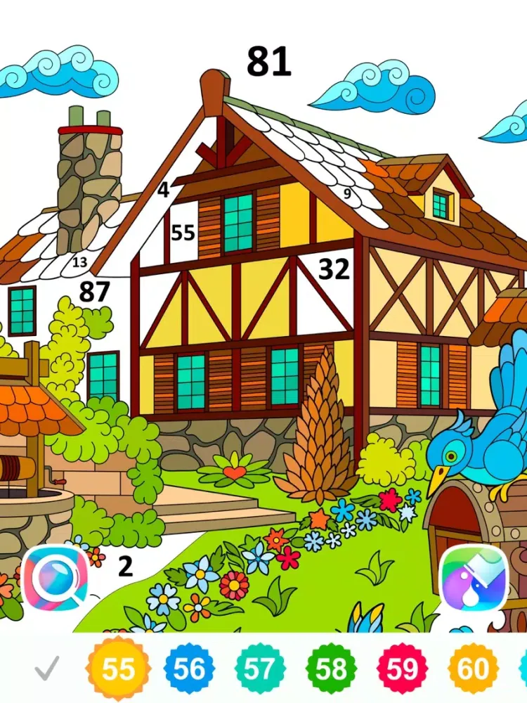 Line Art — Color by Number iPad  سکرین شاٹس