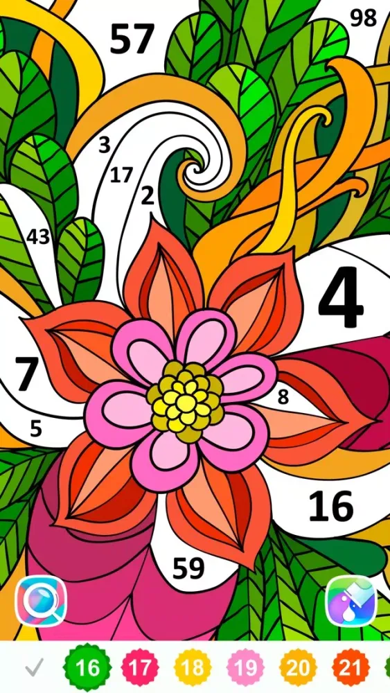 Line Art — Color by Number سکرین شاٹس