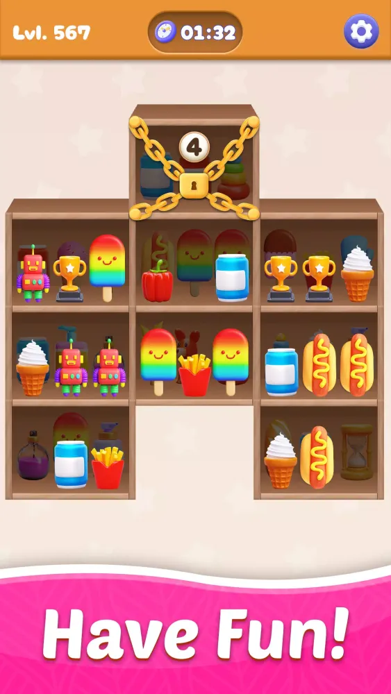 Ảnh chụp màn hình của Sort Goods - Sorting Game