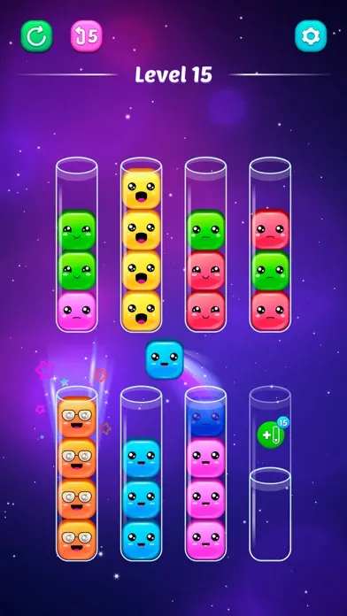 Sorting game: Sort colors! Ekran Görüntüleri