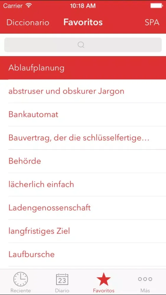 Verbis Administración ES-DE スクリーンショット