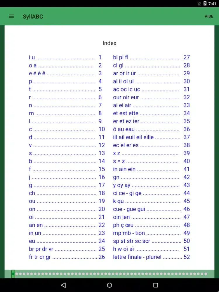 SyllABC应用截图