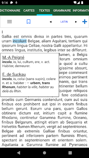 Tabula : Dictionnaire latin Screenshots6