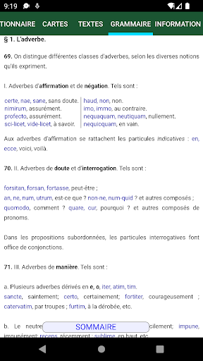 Tabula : Dictionnaire latin Screenshots7