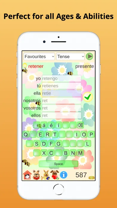 Verb Conjugations Spanish Screenshots