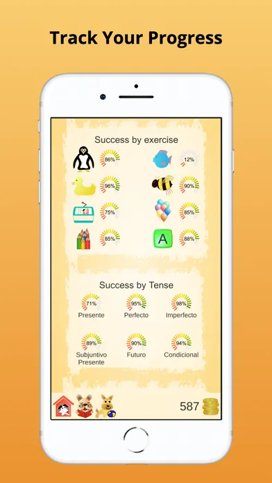 Verb Conjugations Spanish Screenshots
