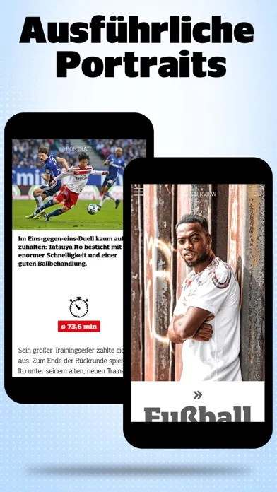 Captures d'écran de HSV-Magazin