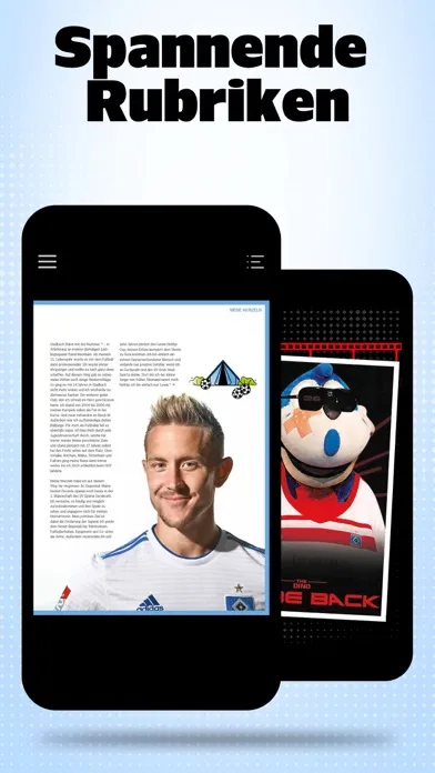 Captures d'écran de HSV-Magazin
