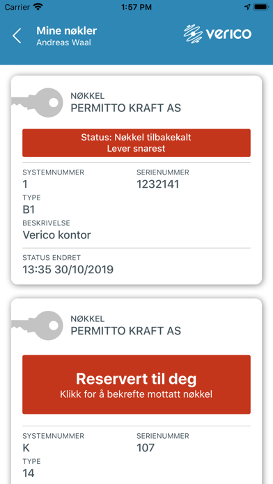Screenshot di permitto