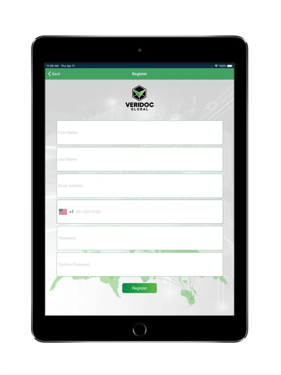 VeriDoc Global iPad 应用截图