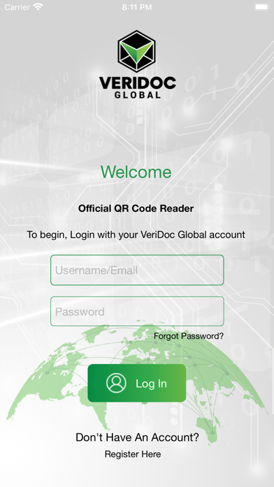Screenshot di VeriDoc Global